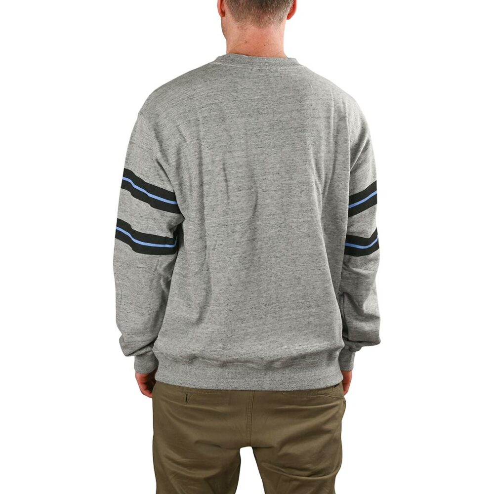 Volcom Zero Division Pullover Crew Sweater - Heather Grey