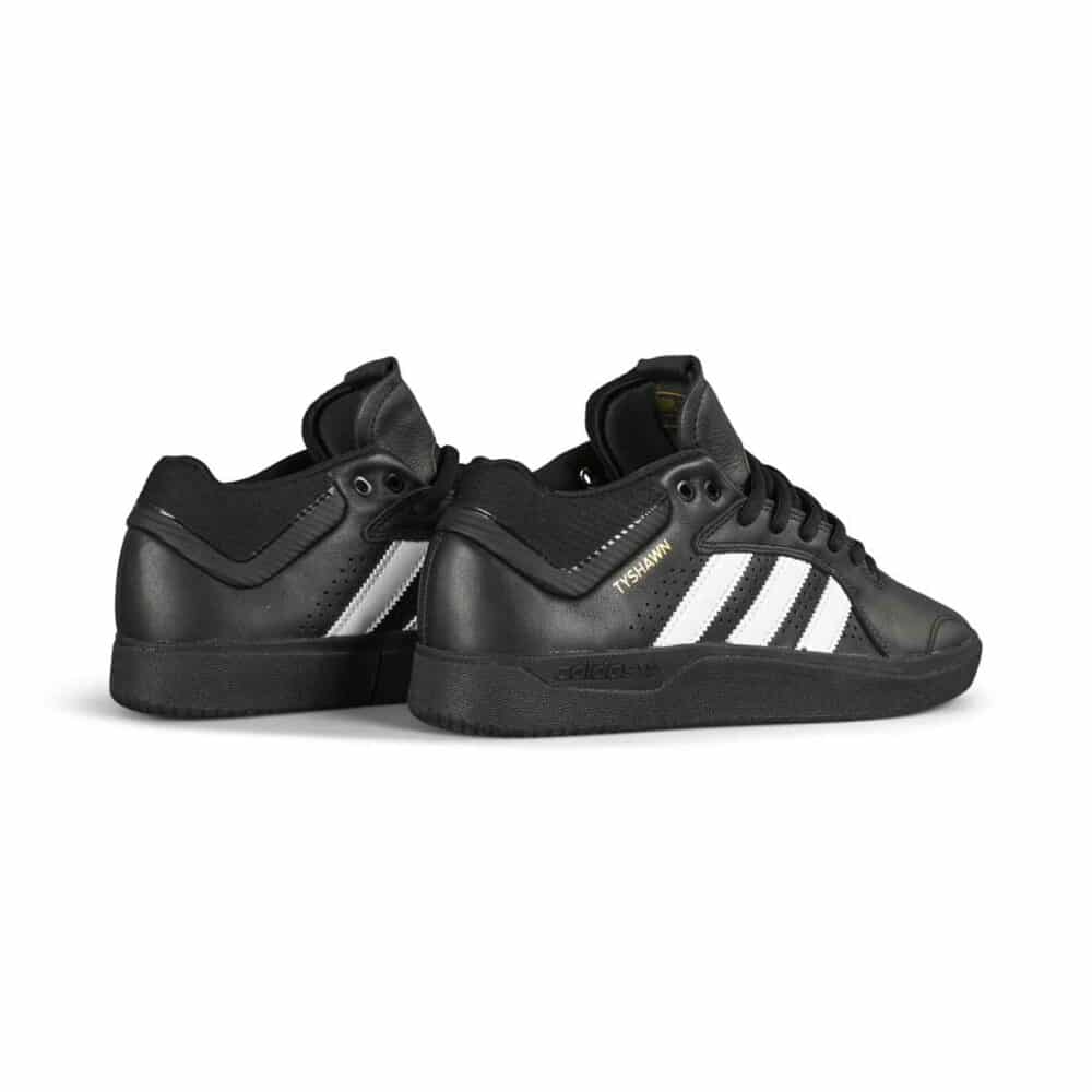 Adidas Tyshawn Skate Shoes - Core Black/White/Core Black