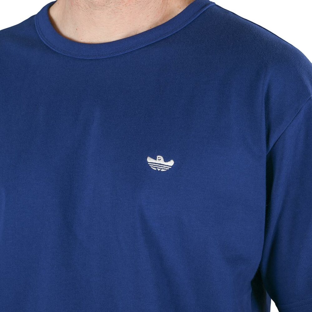 Adidas Shmoo Logo S/S T-Shirt - Victory Blue/White