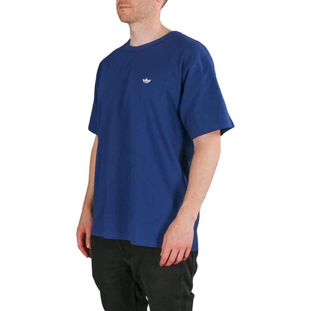 Adidas Shmoo Logo S/S T-Shirt - Victory Blue/White