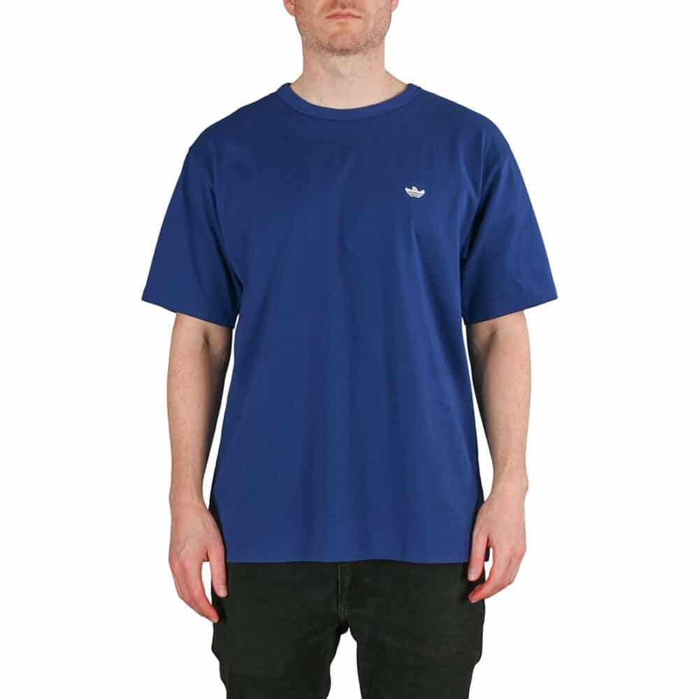 Adidas Shmoo Logo S/S T-Shirt - Victory Blue/White