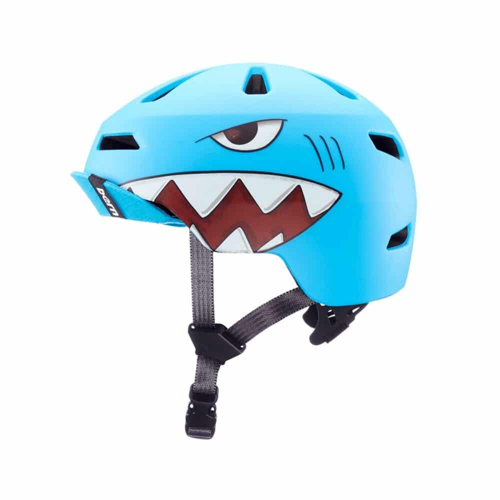 Bern Nino 2.0 MIPS Flip Visor Youth Helmet - Matte Shark Bite