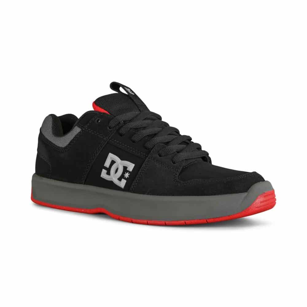 DC Lynx Zero Skate Shoes - Black/Grey/Red