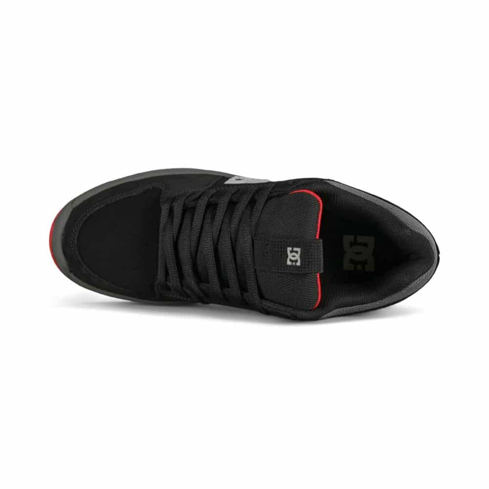 DC Lynx Zero Skate Shoes - Black/Grey/Red