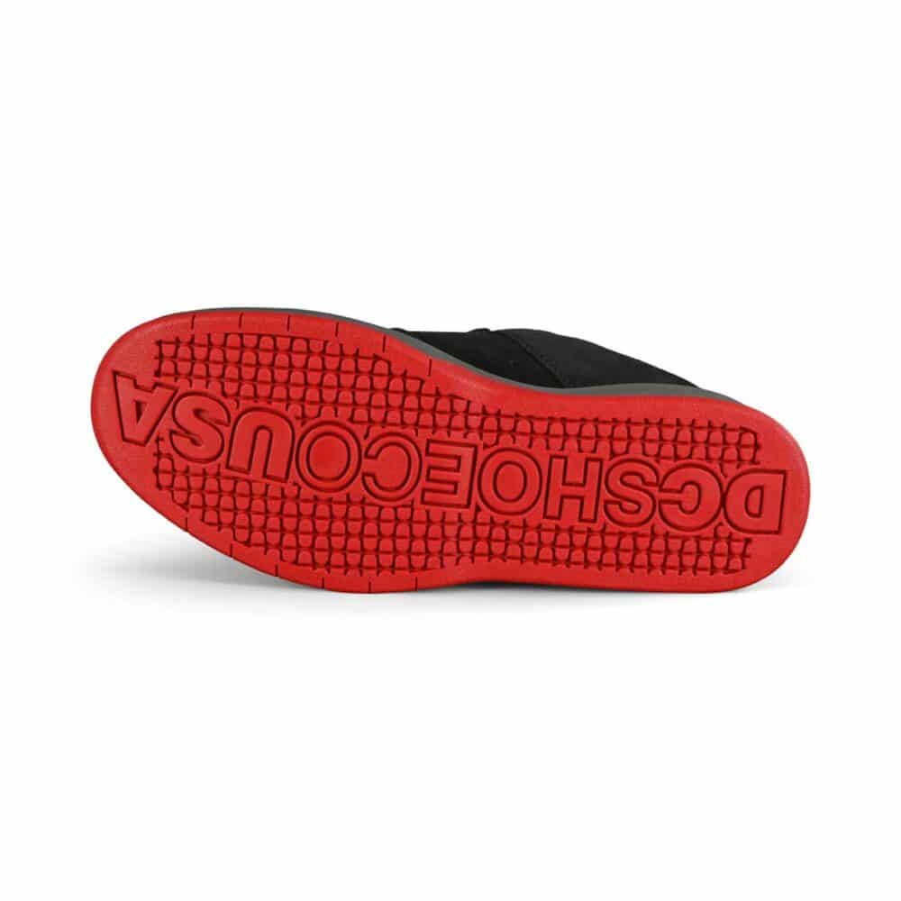 DC Lynx Zero Skate Shoes - Black/Grey/Red