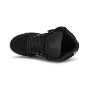 DC Pure High Top WC Skate Shoes - Black/Battleship/Armour