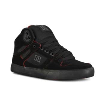 DC Pure High Top WC Shoes - Black/Red/White