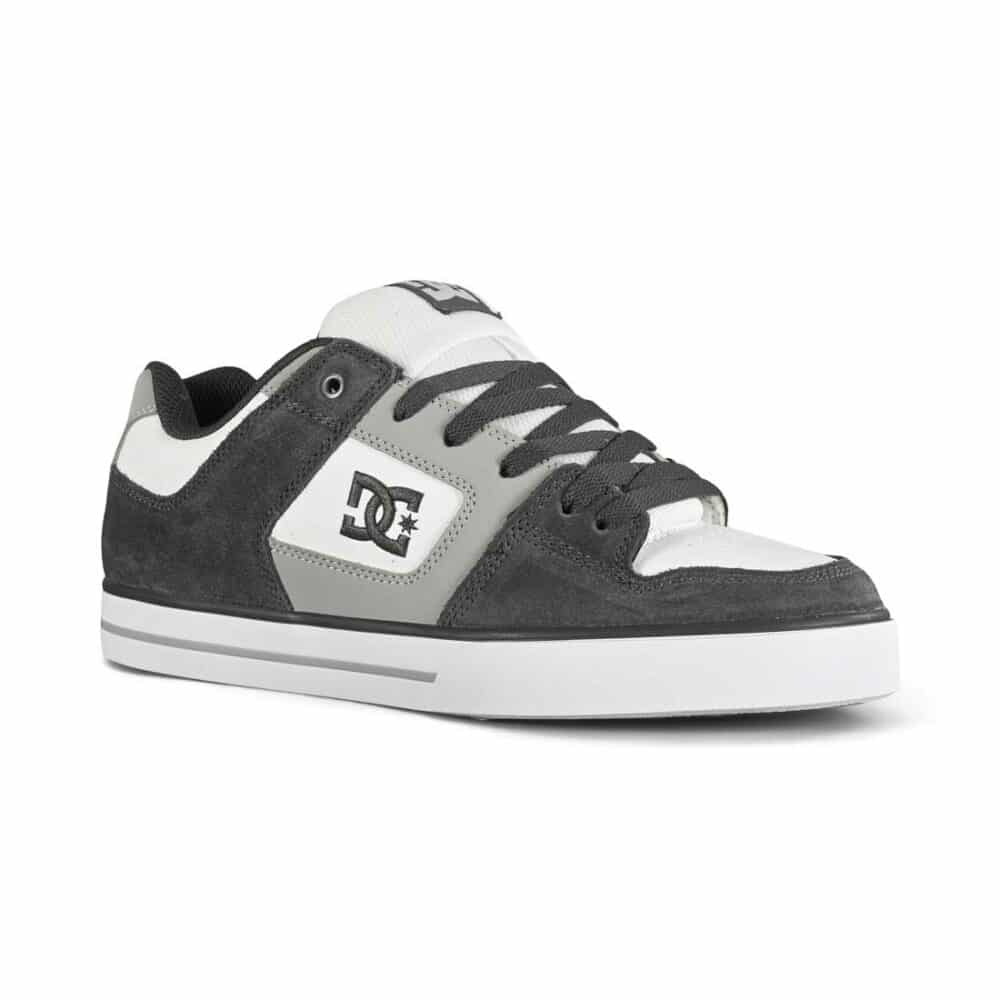 Dc shoes pure grey white blue 2022 scarpe skate new 39 40 41 42 43 44 45 46