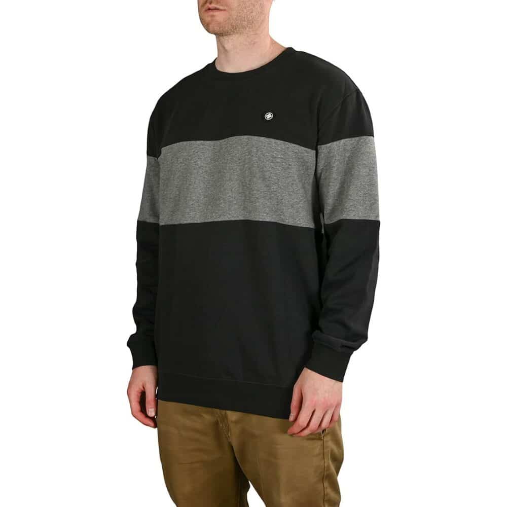 DC Riot Crew Neck Sweatshirt - Black