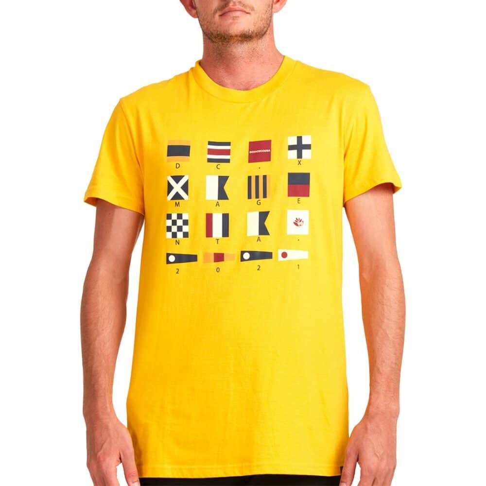 DC x Magenta Flags S/S T-Shirt - Golden Rod