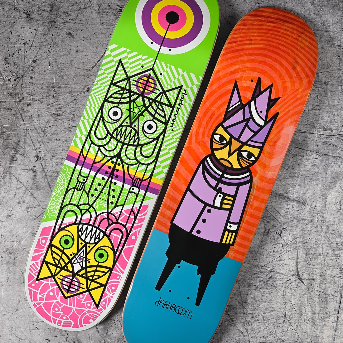 Meet the Unlikely Artist Behind Some of the Coolest Skate Decks on the  Planet