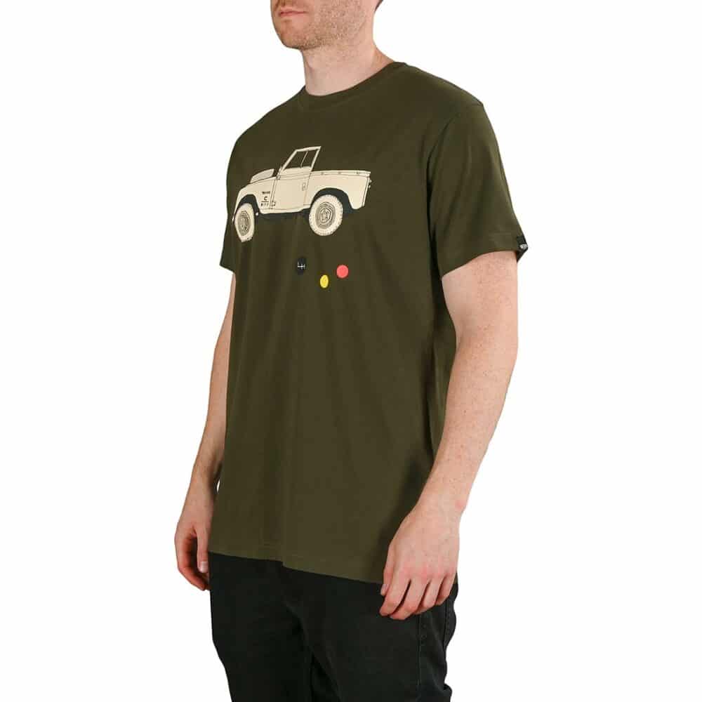 Deus Ex Machina Carby Landie S/S T-Shirt - Forest Green