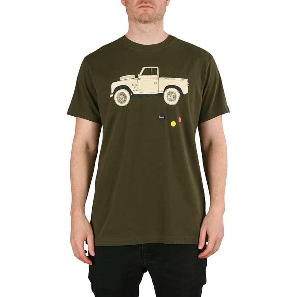 Deus Ex Machina Carby Landie S/S T-Shirt - Forest Green