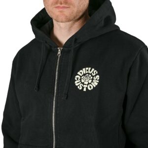 Deus Ex Machina Elevation Zip Up Hoodie Black Supereight