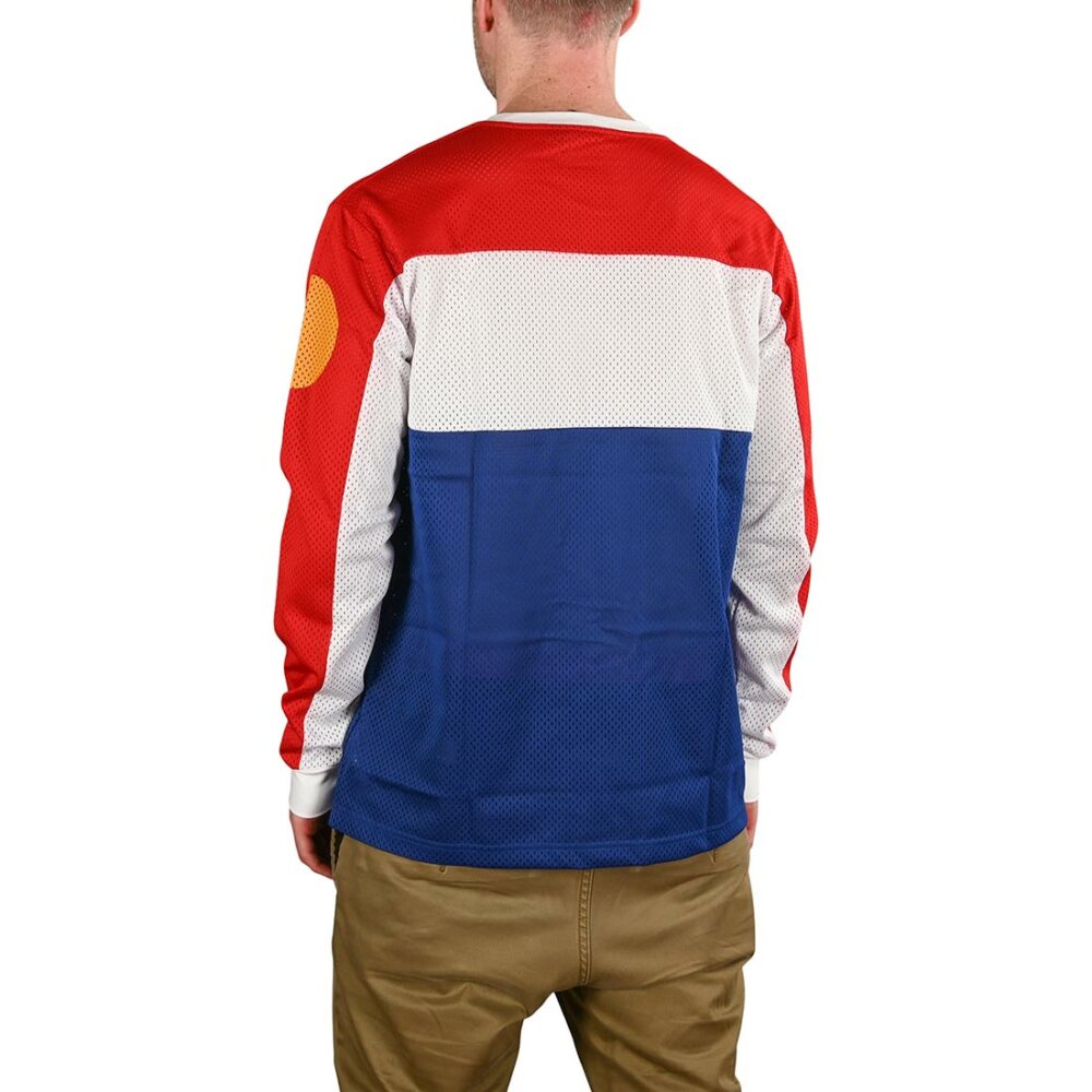 Deus Ex Machina Saber L/S Moto Jersey - Tri-Colour