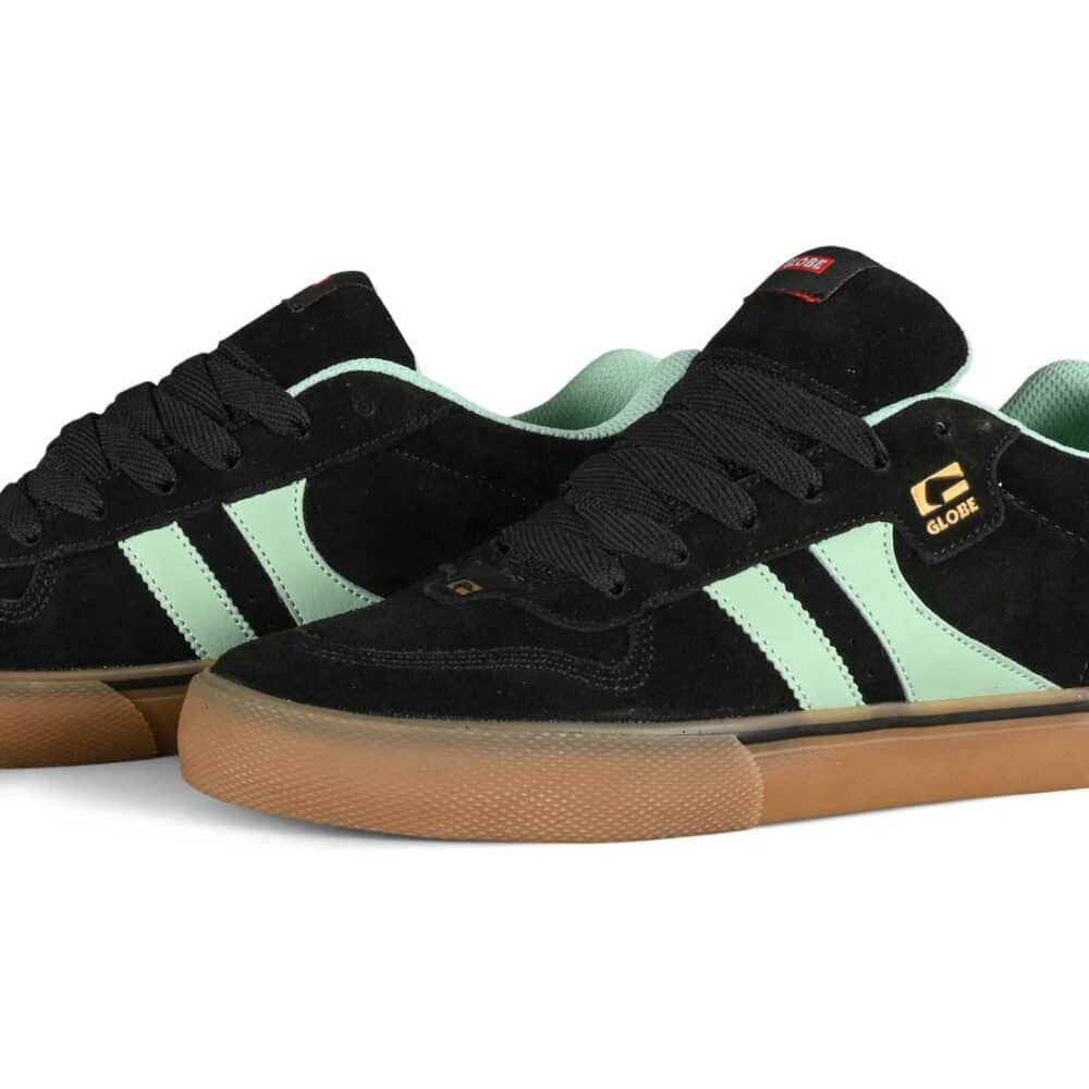 Globe Encore 2 Skate Shoes - Black/Mint