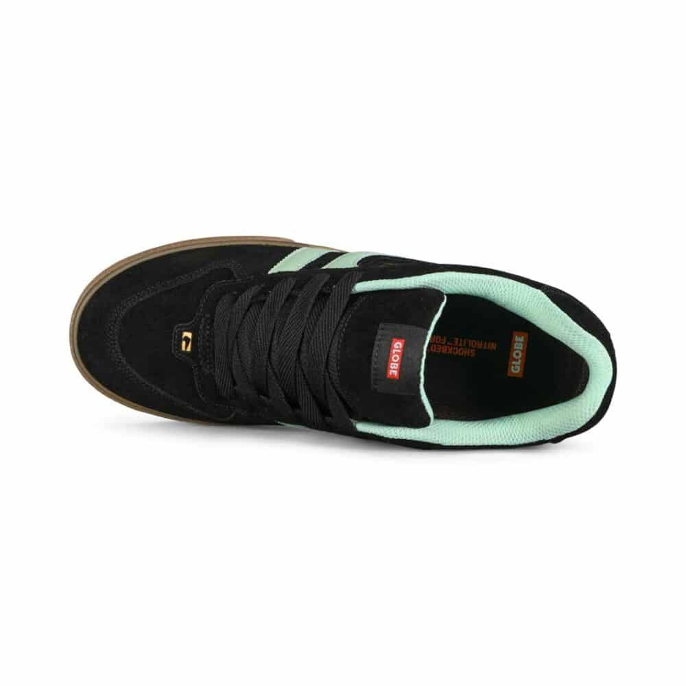 Globe Encore 2 Skate Shoes - Black/Mint