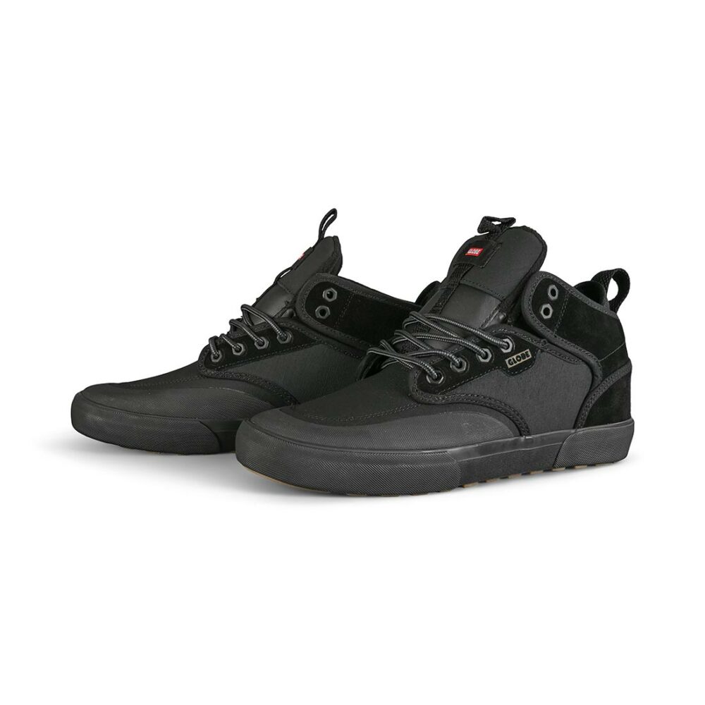 Globe Motley Mid Winterised Shoes - Black/Black/Summit