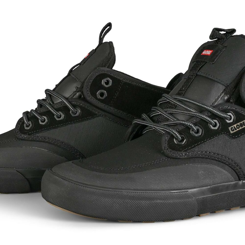 Globe Motley Mid Winterised Shoes - Black/Black/Summit