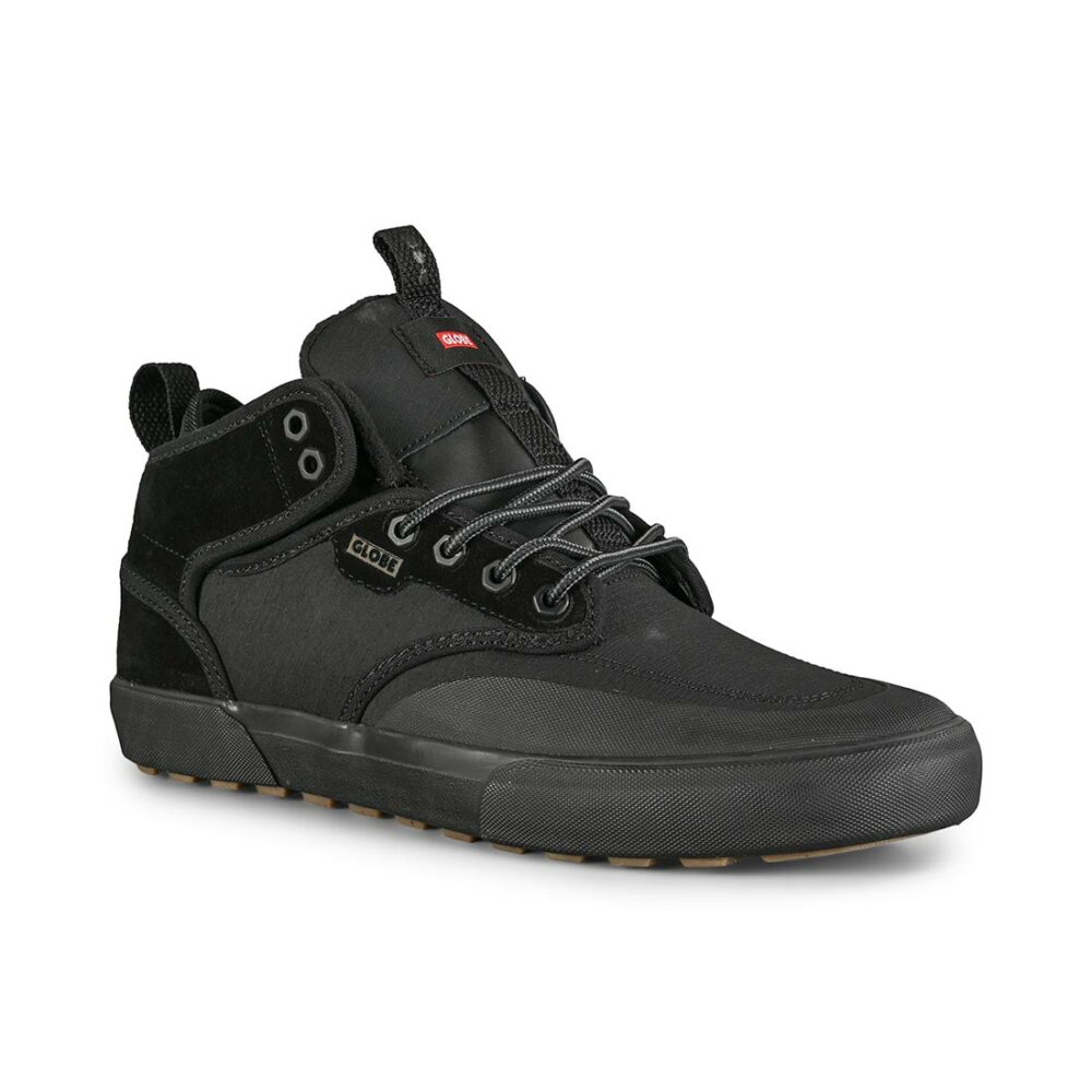 Globe Motley Mid Winterised Shoes - Black/Black/Summit