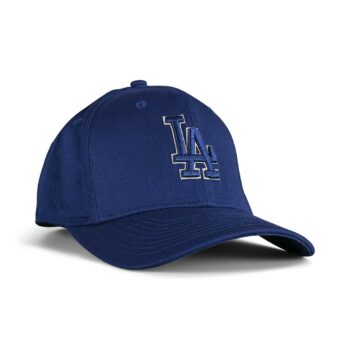 New Era Los Angeles Dodgers Outline 9Fifty Stretch Snapback Cap - Blue