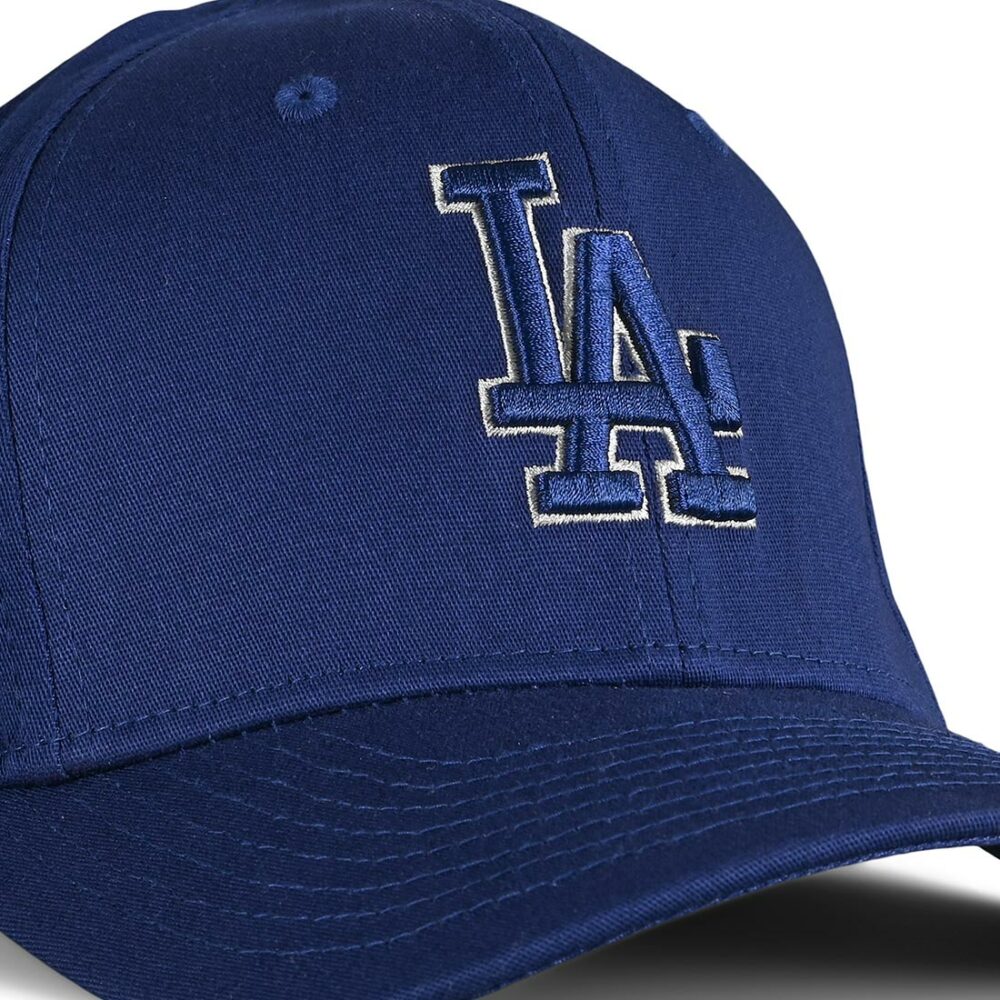 New Era Los Angeles Dodgers Outline 9Fifty Stretch Snapback Cap - Blue