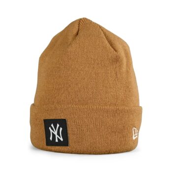 New Era NY Yankees Cuff Beanie - Wheat