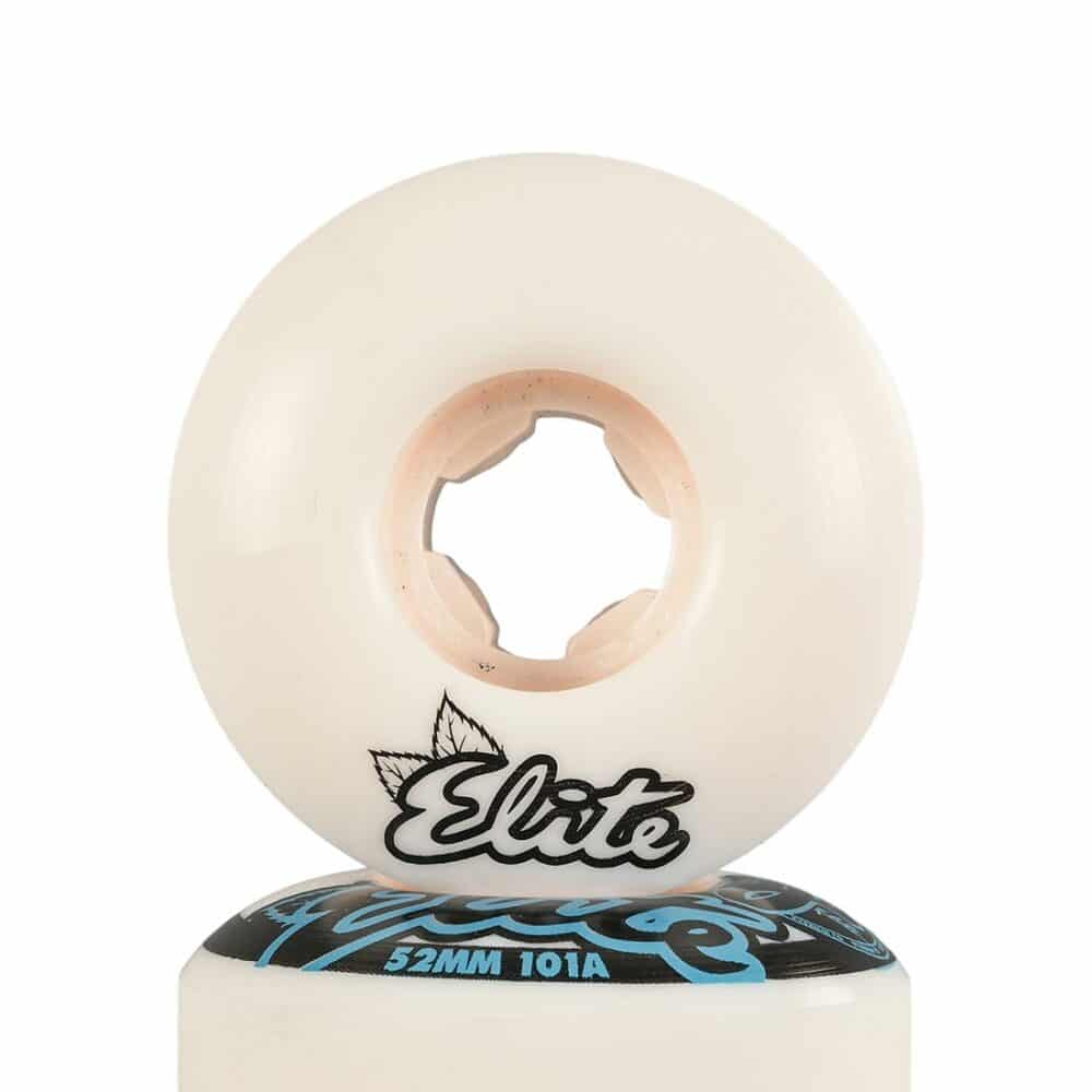 OJ Elite EZ Edge 101a 52mm Skateboard Wheels - White