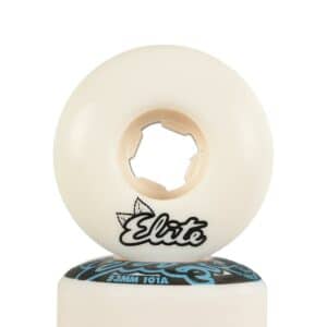 OJ Elite EZ Edge 101a 53mm Skateboard Wheels - White