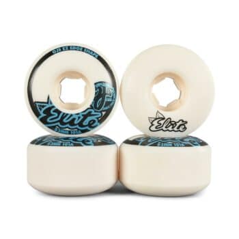 OJ Elite EZ Edge 101a 53mm Skateboard Wheels - White