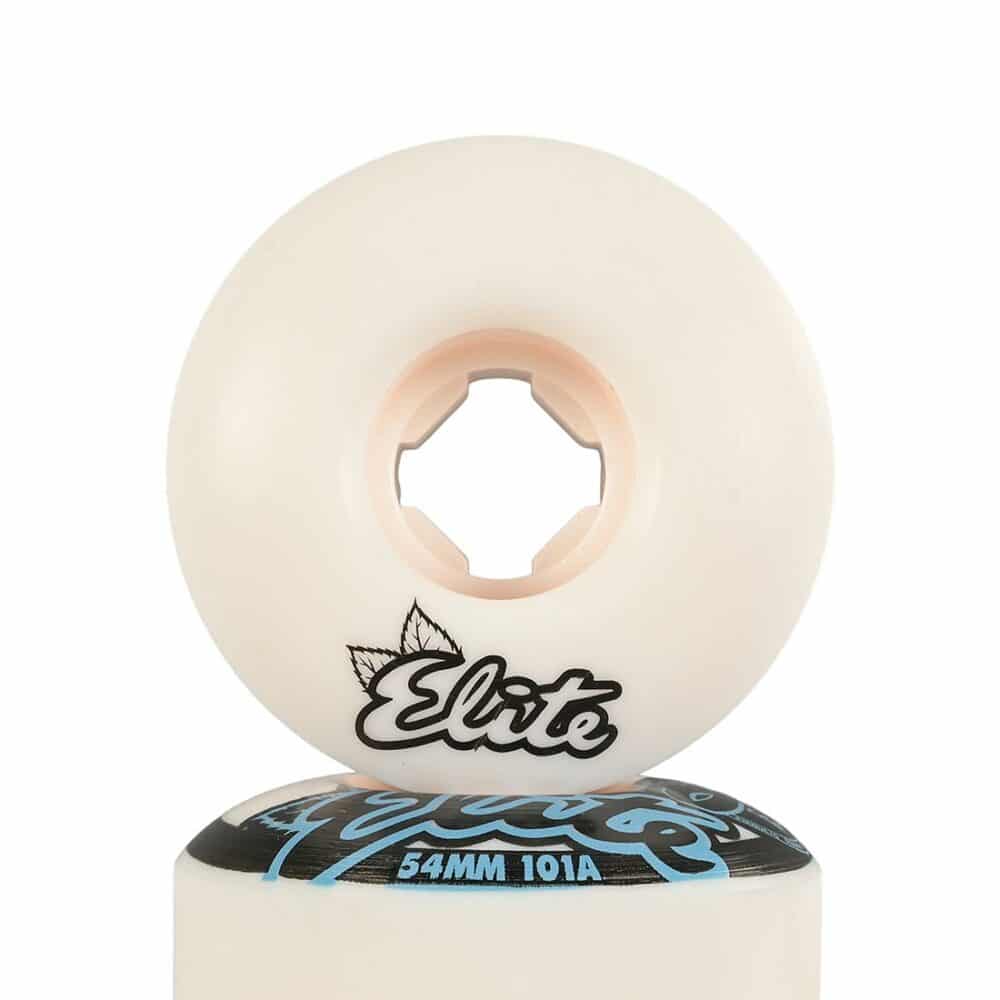 OJ Elite EZ Edge 101a 54mm Skateboard Wheels - White