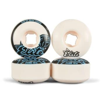 OJ Elite EZ Edge 101a 54mm Skateboard Wheels - White