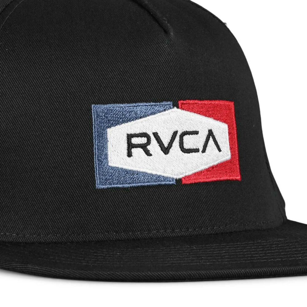 RVCA Elm Snapback Cap - Black