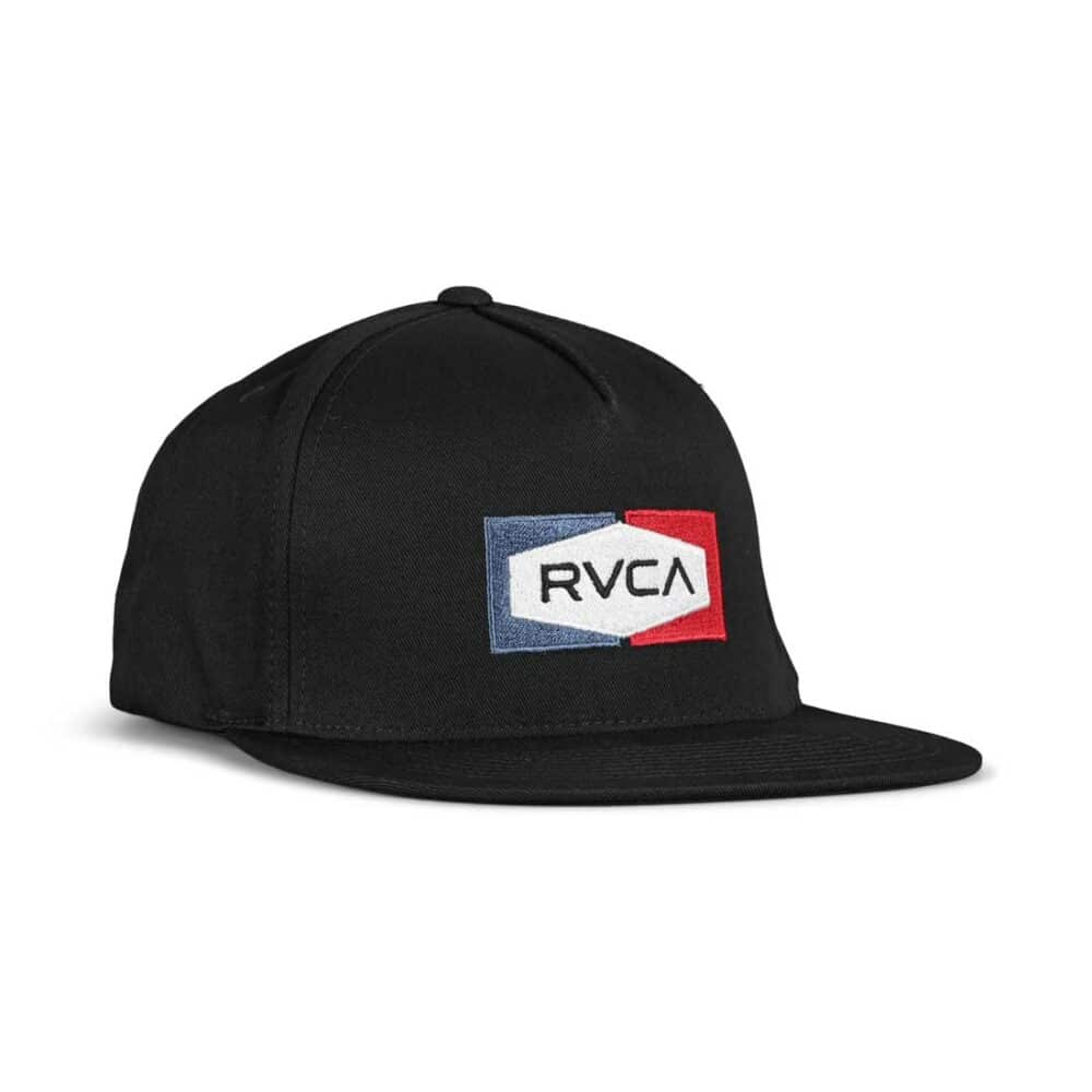 RVCA Elm Snapback Cap - Black