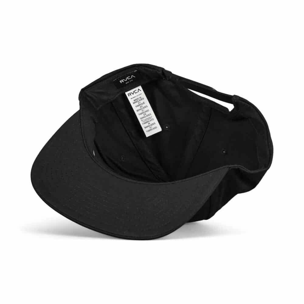 RVCA Elm Snapback Cap - Black