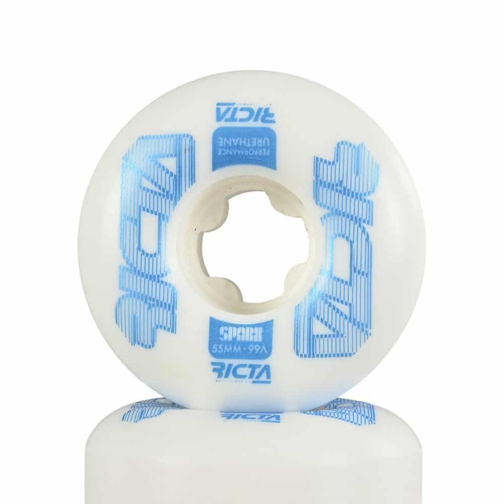 Ricta Framework Sparx 99a 55mm Skateboard Wheels - White