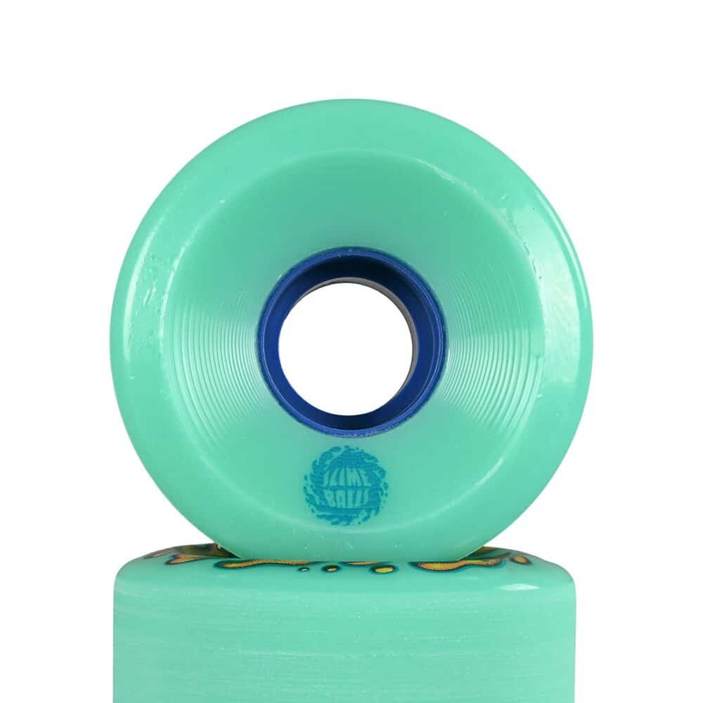 Slime Balls Kendall Snake OG Slime 78a 60mm Skateboard Wheels - Yellow