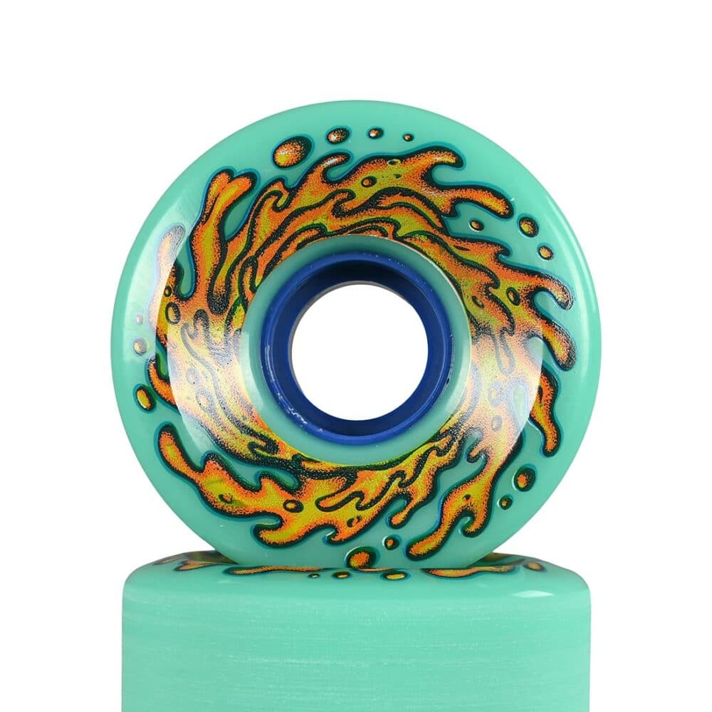 Slime Balls Kendall Snake OG Slime 78a 60mm Skateboard Wheels - Yellow