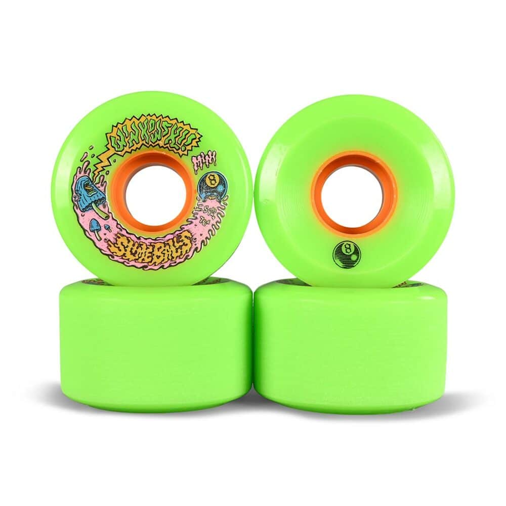 Slime Balls Winkowski Mini OG Slime 78a 54.5mm Skateboard Wheels - Green