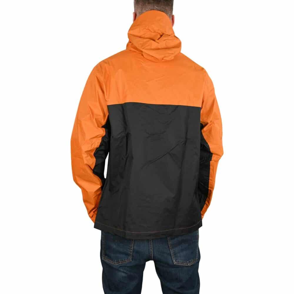 Adidas Tech Shell Windbreaker Jacket - Black/Focus Orange