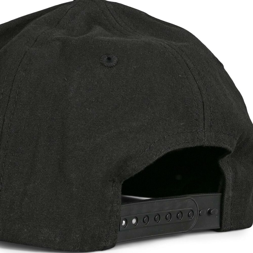 Brixton Steadfast HP Snapback Hat - Black