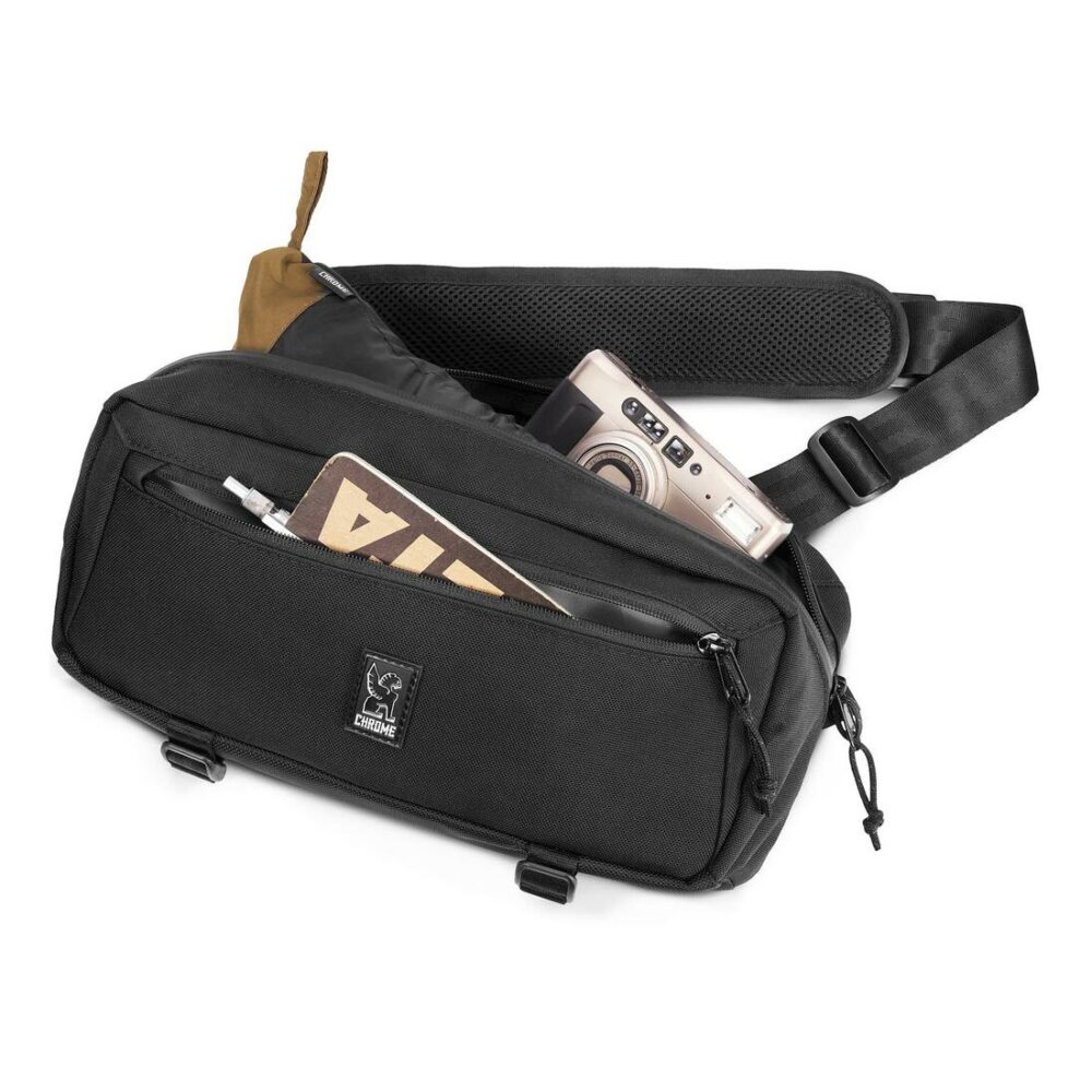 Chrome Mini Kadet WP 5L Messenger Bag - Black