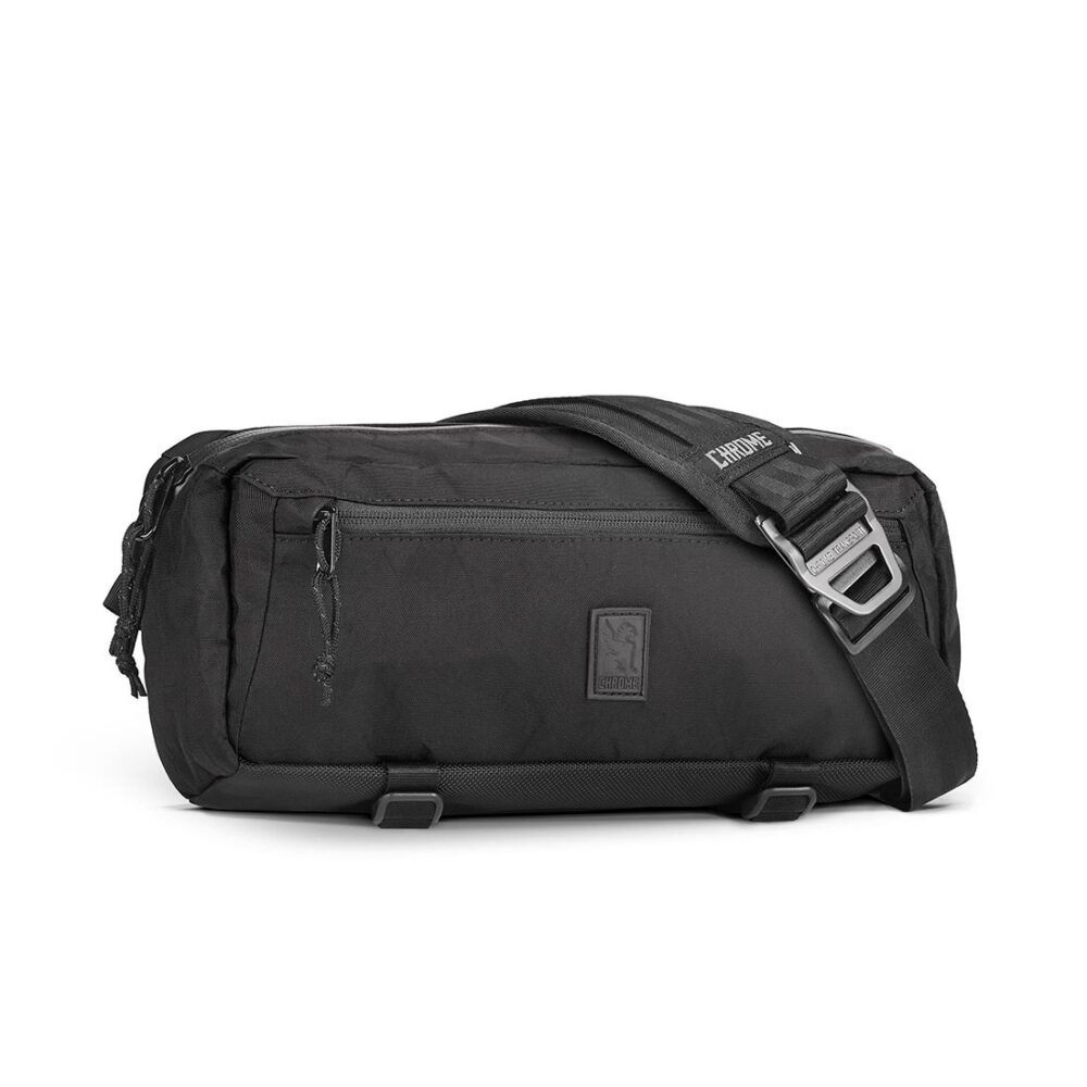 Chrome Mini Kadet 5L Messenger Bag - Black Chrome