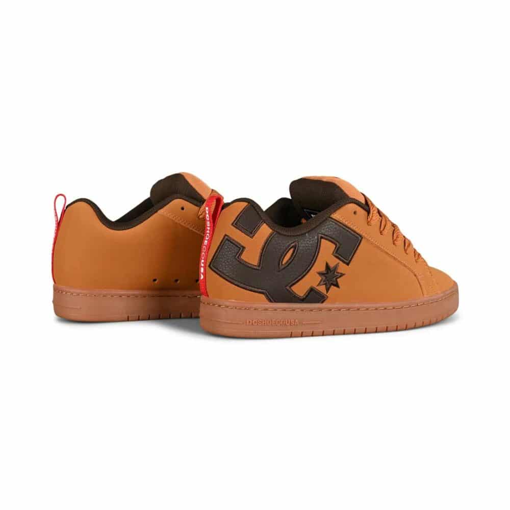 DC Court Graffik SE Skate Shoes - Wheat/Turkish Coffee