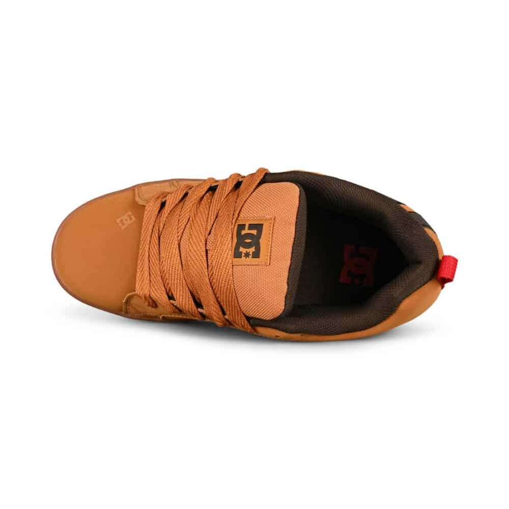 DC Court Graffik SE Skate Shoes - Wheat/Turkish Coffee