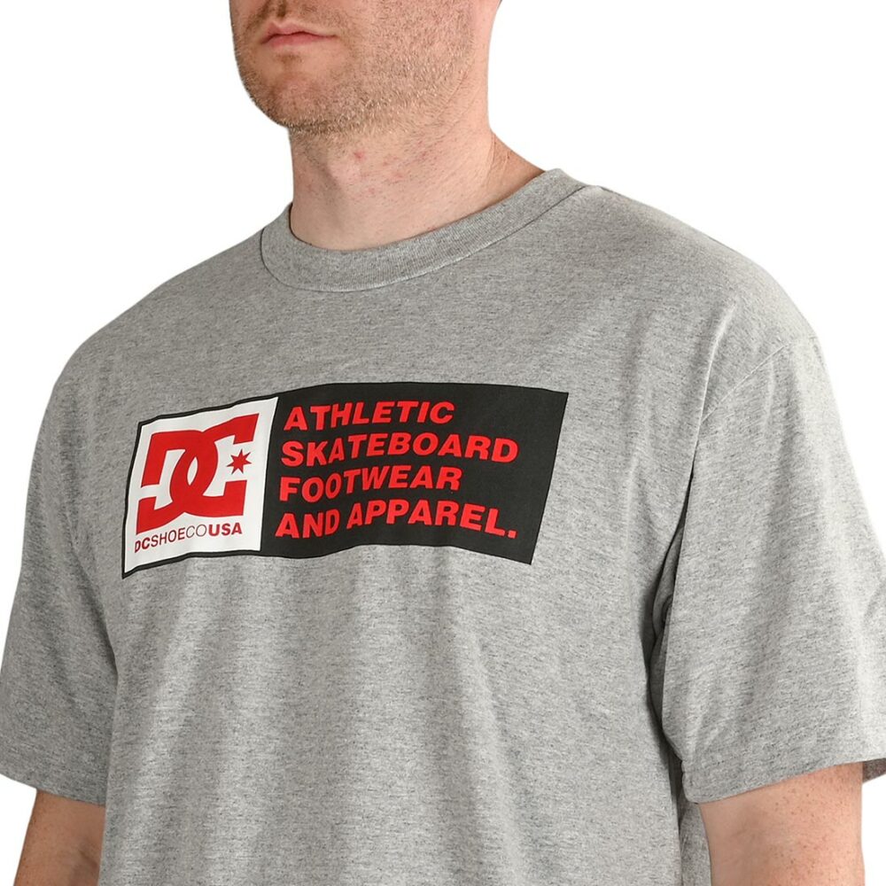 DC Density Zone S/S T-Shirt - Heather Grey