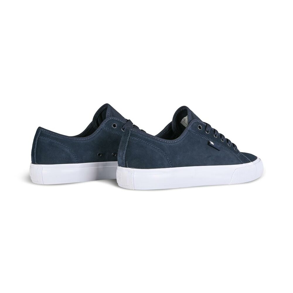 DC Manual S Skate Shoes - Navy/White