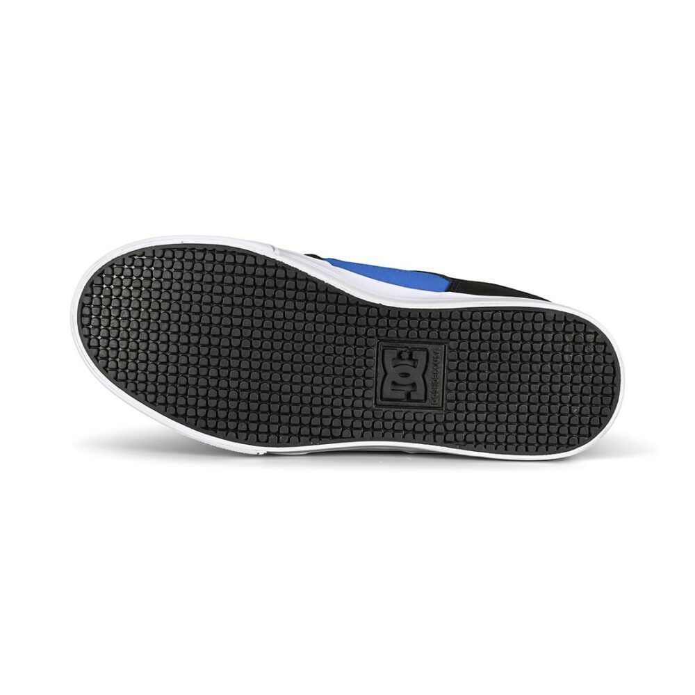 DC Pure (Youth) Skate Shoes - White/Black/Royal