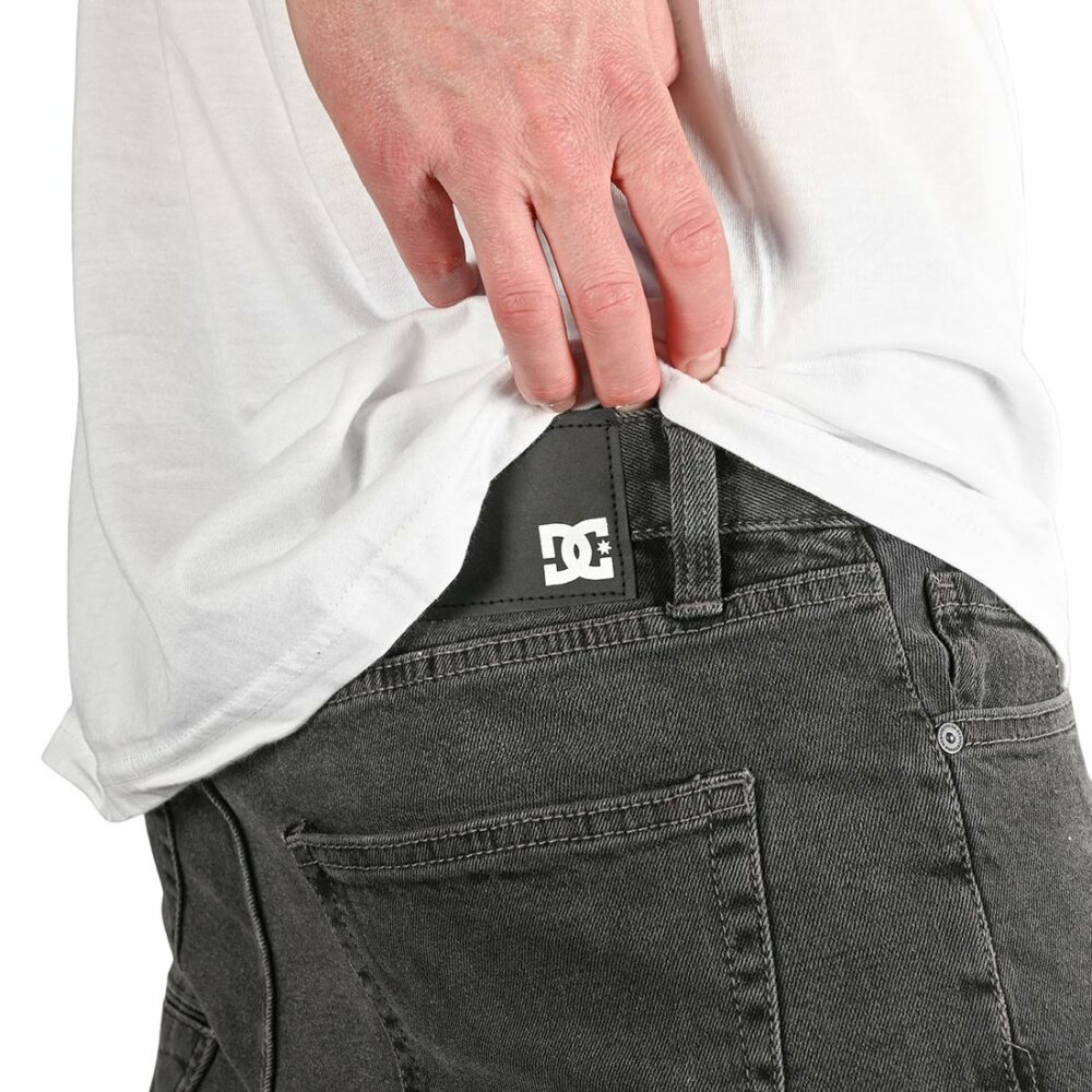 DC Worker Straight Jeans - Medium Grey