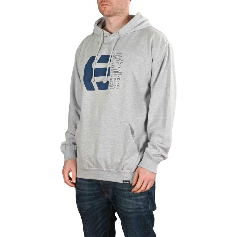 Etnies Corp Combo Pullover Hoodie - Grey/Heather